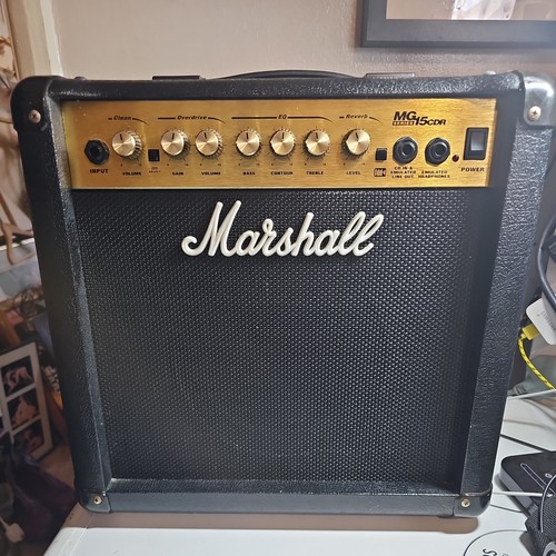 Marshall mg15cdr 15w guitar - mg15cdr,