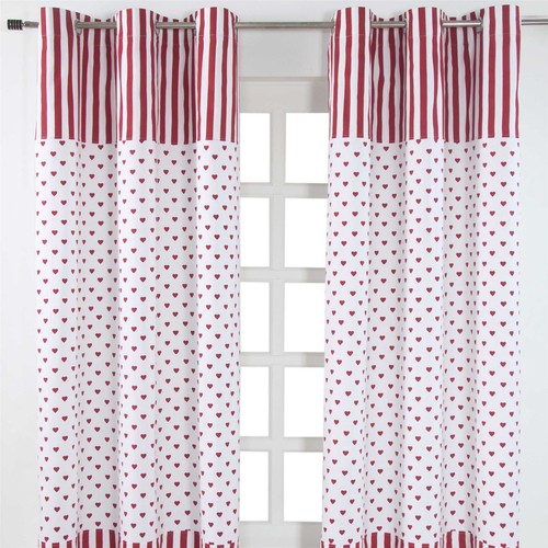 Love hearts cotton ready made - love,