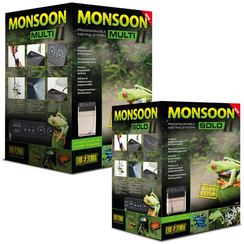 Exo terra monsoon misting - terra, ii