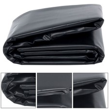 20 x 25 ft 20 Mil HDPE Fish Pond Liner Pond Liners Waterproof Fish Liner Black