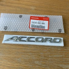 Genuine Honda Accord CL7 CL8 CL9 Rear Ornament Emblem Badge 75722-SEA-003