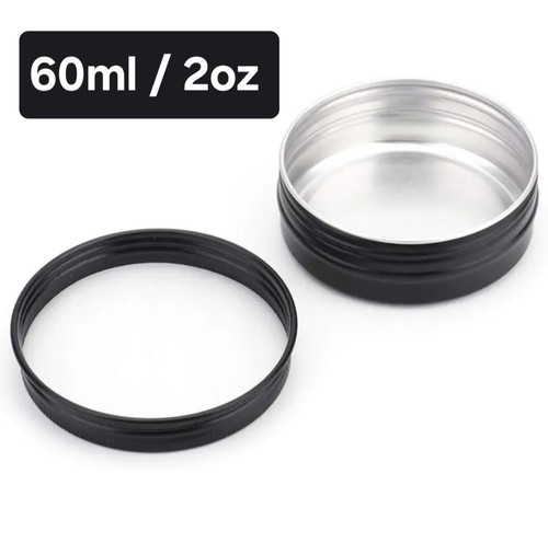 60ml metal storage tin jar - 60ml,