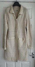 Odd Molly Cream Cardigan Coat
