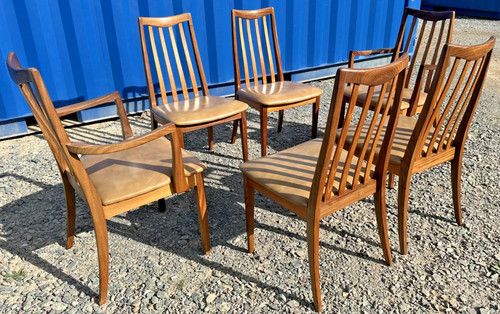 Plan teak dining chairs - g,