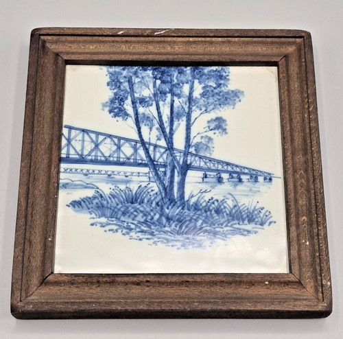Vintage antique dutch - vintage, delft