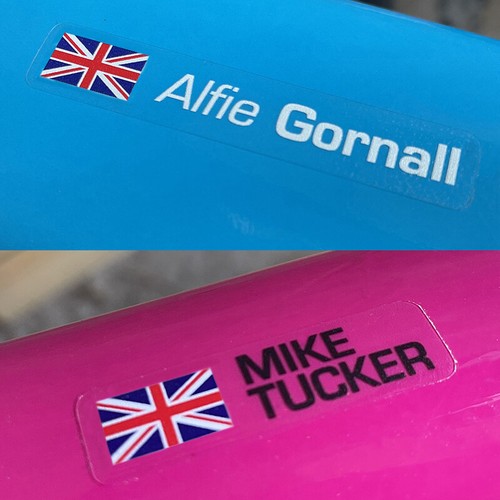 Bike name frame stickers road - bike,