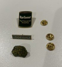 Barbour Pin Badges Pack Of 3 