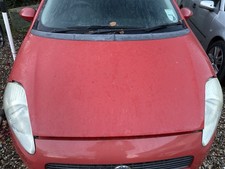 Fiat Grand Punto Bonnet Red