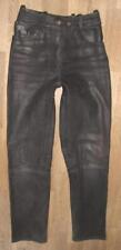 Hein Gericke Classic Gear Damen- Leather Jeans Biker Pants Black Approx. 34-36