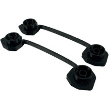 2x Roadster 452 Smart Car Roof Repair Slider Set Replacement Soft Top Glider