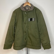 Vintage Store Bought N-1 Deck Jacket 60' 70's USMC Patched Named