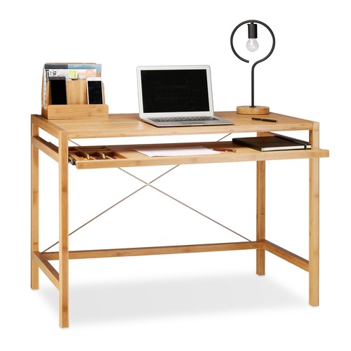 Computer table wood - , wooden