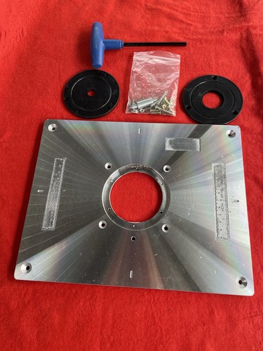 Aluminium router insert - router,