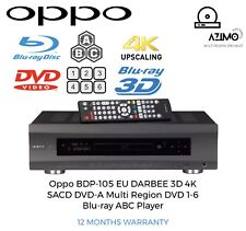 Oppo BDP-105 EU DARBEE Multi Region3D 4K SACD DVD-A DVD 1-6 Blu-ray ABC Player
