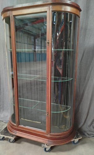 Edwardian bow fronted - bow-fronted, display