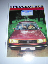PEUGEOT 305 RANGE SALES