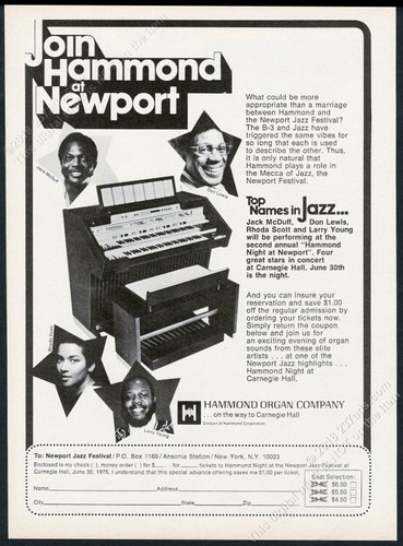 1974 hammond organ jack - hammond,