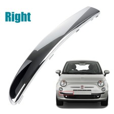 RIGHT SIDE LOUNGE FRONT BUMPER MOULDING LOWER CHROME TRIM FOR FIAT 500 2007-2015