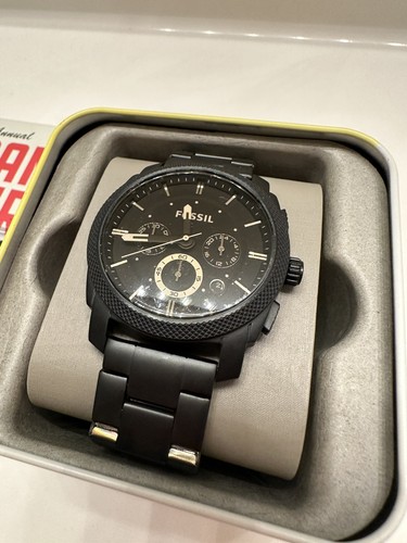New fossil machine chronograph - new,