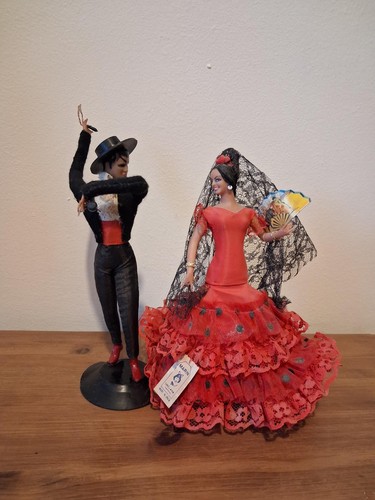 Vintage spanish flamenco dolls - vintage,