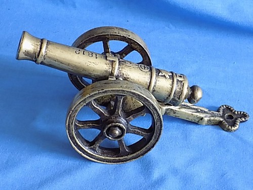 1812 brass cannon - brass,