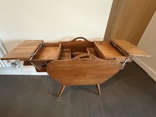 Stunning Vintage Burr Teak