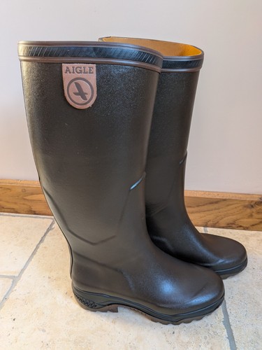 Aigle unisex leather - leather, lined