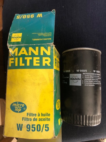 W950 mann oil - mann, filter