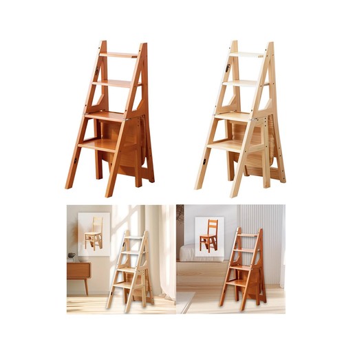 Folding step ladder chair - ladder,