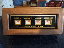 butlers  bell indicator box  