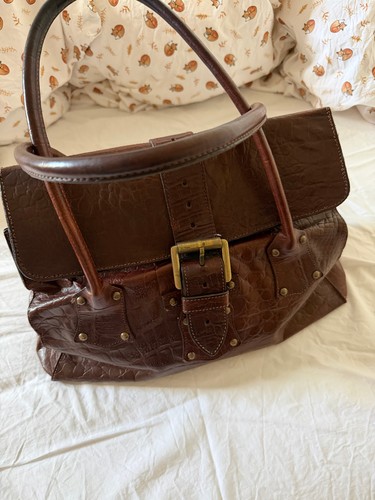 Mulberry oak croc bayswater - oak,