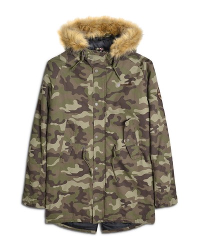 Lambretta mens camo parka bnwt - camo,