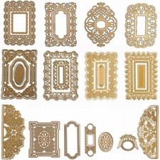 Square Album Lace Frame Metal