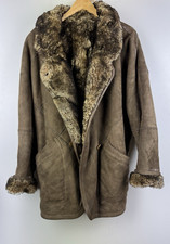 REAL SHEEPSKIN SHEARLING COAT