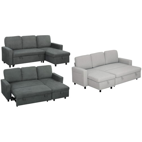 Homcom seater corner sofa - corner,
