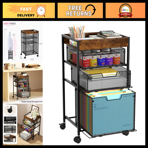 Tier rolling file - file, cart