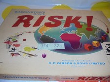 Vintage RISK Board Game By