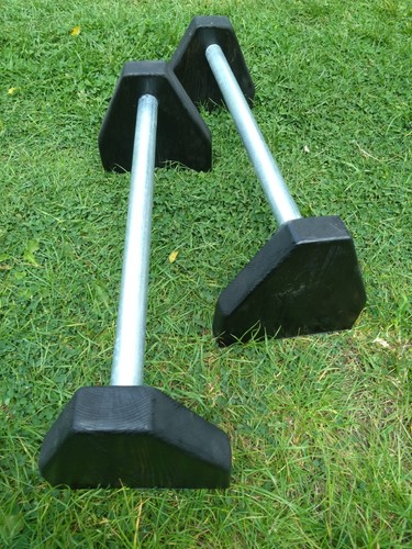 Long parallettes calisthenics - parallettes,