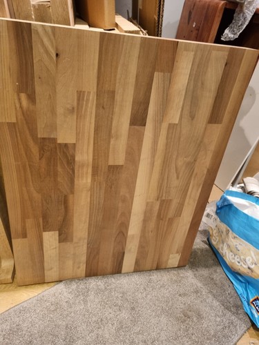 Solid walnut worktop - worktop-, 60mm