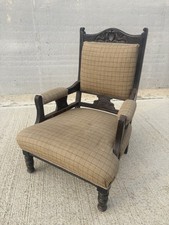 Victorian Hand-Carved Walnut