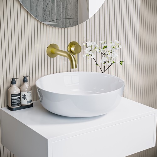 Round countertop basin 415mm - countertop,