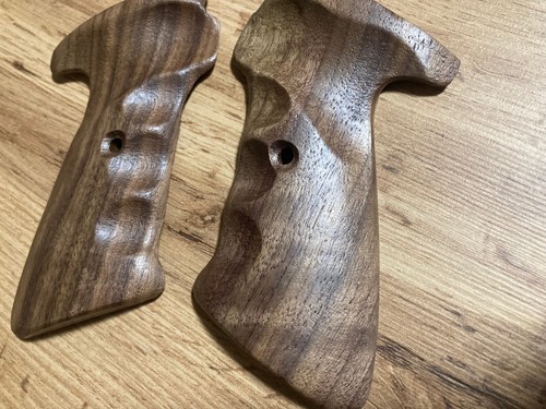 Grips handles wood - wood, for