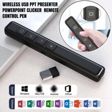 USB PPT Presenter Pen Powerpoint Clicker Presentation Remote Control Wireless UK