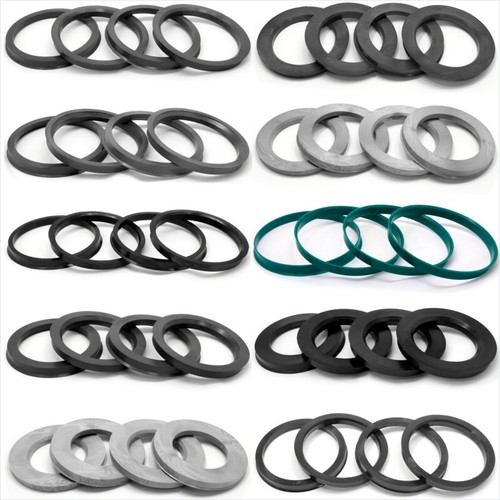 Spigot rings alloy wheel - 4x,