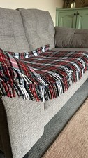 Vintage Tartan Wool Throw