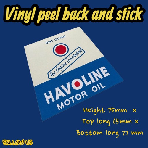 Havoline motor oil vintage jug - havoline,