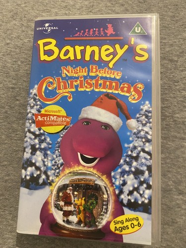 Barney night before - night,