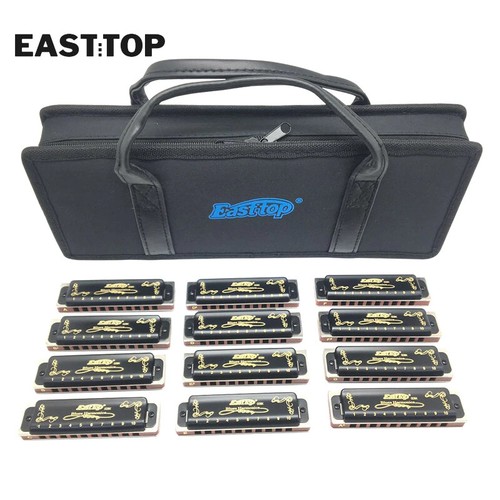 Easttop t008k 10holes harp - t008k-12,