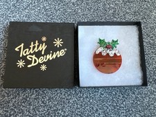 Tatty Devine Christmas Pudding
