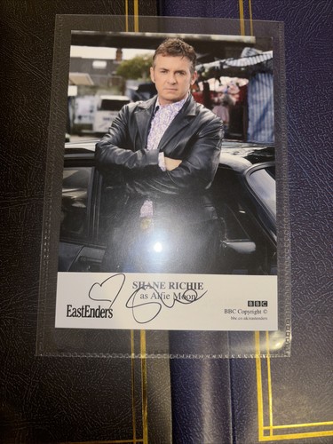 Shane richie hand signed bbc - richie,
